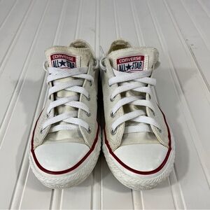 Converse white sneakers kids size 2